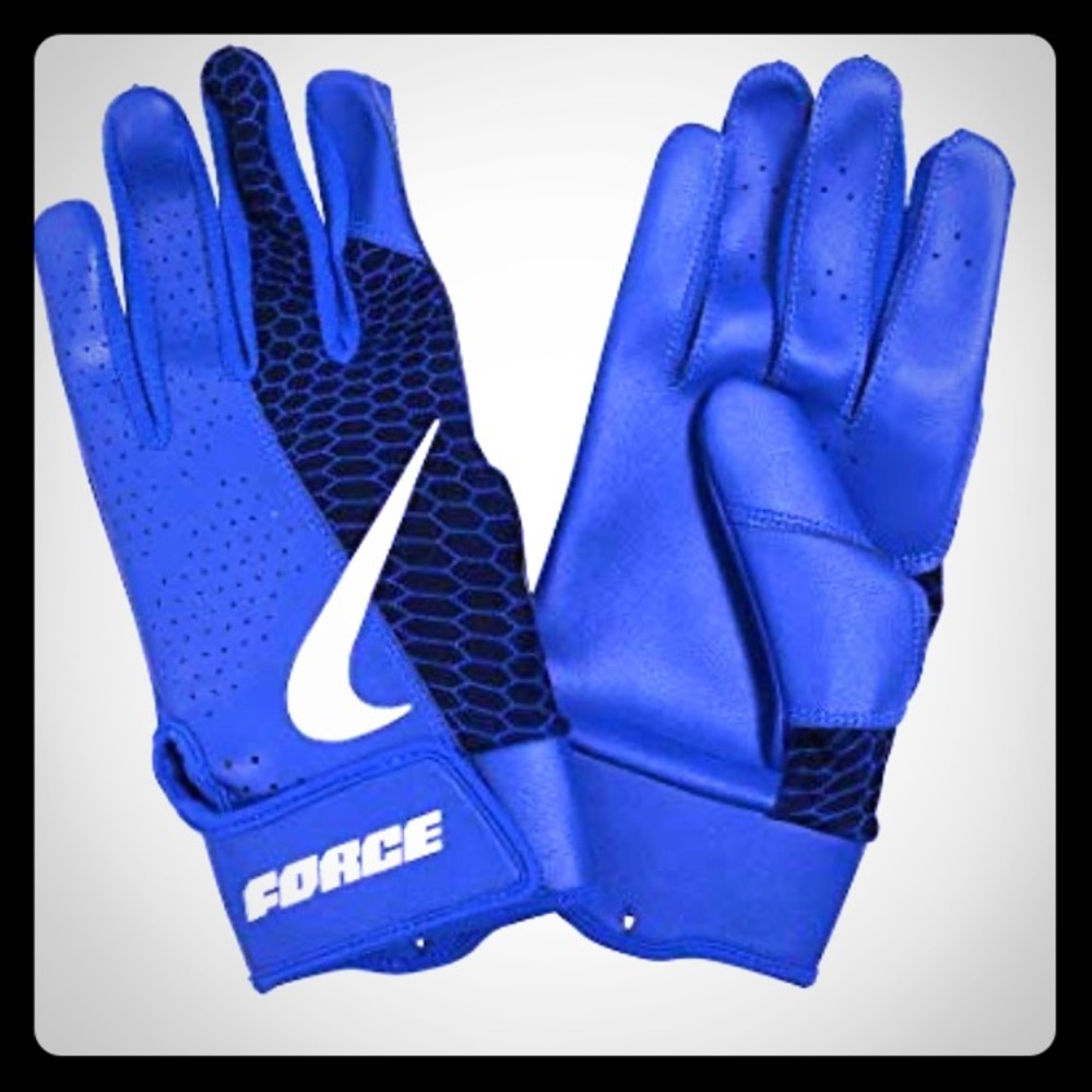 Nike Force Edge Leather Batting Gloves